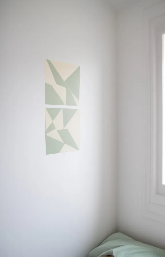 small dorm room corner, natural indirect light, minimalist aesthetic