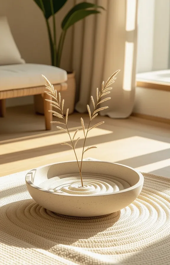 Medium shot coarse grain sand floor basin holding